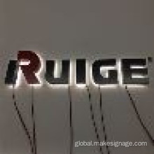 Backlit Acrylic LED Letters Backlit LED Channel Letter with Acrylic Manufactory